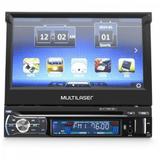 DVD GPS Retratil 7" Bluetooth C/ TV Digital EXTREME Preto Multilaser