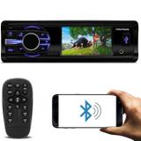 DVD Player Automotivo Pósitron SP4340BT 1 Din 3 Polegadas LCD Bluetooth USB P2 FM MP3 Leitor CD DVD - Positron