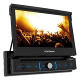 Dvd Player Automotivo Positron SP6330BT Retrátil Tela 7 DVD/Bluetooth/USB/SD/AUX/FM/Espelhamento