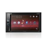 DVD Player Pioneer AVH-G218BT 2Din 6,2 Polegadas Leitor CD Bluetooth USB FM AUX Entrada Câmera de Ré