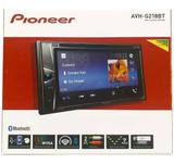 Dvd Player Pioneer Avh-g218bt 2din Usb Meriva 2003/2012 Blu - Pionner
