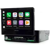 Dvd Player Pioneer Retrátil AVH-Z7080TV Tela 7 Polegadas, TV Digital, Bluetooth, Android Auto