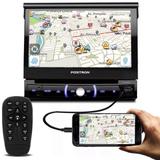 Dvd sp6330 bt 7 polegadas c/bt c/espelhamento c/ controle de volante swc positron sp6330bt
