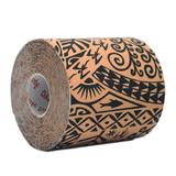 Dynamic Tape Tattoo Preta - Bandagem Biomecânica: 7,5 cm X 5 metros