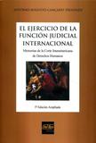 El Ejercicio de la Función Judicial Internacional - Del rey