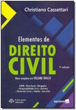 Elementos de Direito Civil - Vol. Único - 07Ed/19 - Saraiva