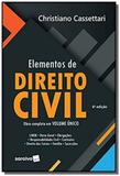 Elementos de direito civil - vol unico - saraiva