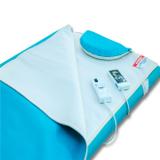 Eletro Vibromanta Com Infravermelho Longo Magnético Para O Corpo 1,75 X 0,62 X 1,07 - Linha Luxo - T - Therapy