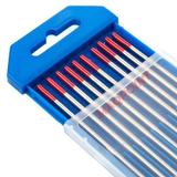 Eletrodo de Tungstênio 2 Tório Ponta Vermelha 3,2mm - BRAX