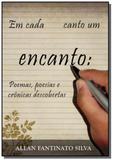 Em cada canto um encanto: poemas, poesias e cron01 - Autor independente