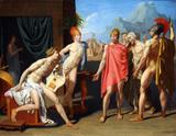 Embaixadores de Agamenon - Ingres Tela Grande Para Quadro - Santhatela