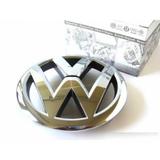 Emblema Dianteiro Vw Cromado Golf 13/17 - Volkswagen