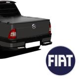 Emblema Fiat Azul Strada Até 2005 Adesivo Traseiro Resinado - Sportinox