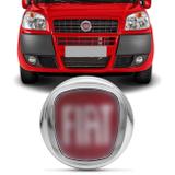 Emblema Grade Dianteira Tampa Traseira Doblo Idea Adventure Palio Fire Stilo e Uno 09 a 16 Vermelho - Prime