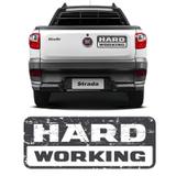 Emblema Strada Hard Working 2018/2019 Adesivo Modelo Original - Sportinox