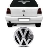 Emblema Tampa Traseira Volkswagen Gol G2 1995 a 1999 Cromado Encaixe Perfeito - Prime