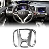 Emblema Volante Honda New Civic City Fit Novo - Dcp projetos