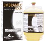 Embramec Gold Ivermectina 3,6 Para Bovinos Embalagem Frasco com 500 ml - Embrasvet