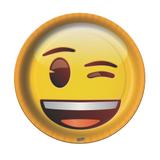 Emoji Prato Redondo c/8 - Festcolor