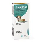 Endal plus vermífugo para cães 4 comprimidos - Msd saúde animal
