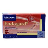 Endogard Cães 30kg 2 comp Virbac Vermífugo