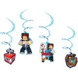 Enfeite Mobile Authentic Games 04 unidades Festcolor - Festabox