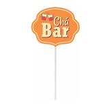 Enfeite Palito Pick Chá Bar 10 unidades Duster - Festabox