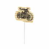 Enfeite Palito Pick Moto Califórnia 10 unidades Duster - Festabox