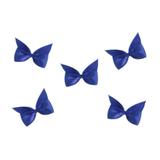 Enfeite para Lembrancinha Mini Lacinho Azul Escuro 50 unidades - Festabox