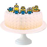 Enfeite para Topo de Bolo Festa New Minions 03 unidades Festcolor - Festabox