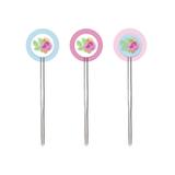 Enfeite Pick para Cupcake Chá para Meninas 12 unidades Cromus