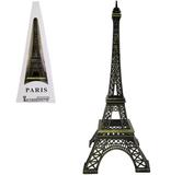 Enfeite torre eiffel de metal 25x10cm - Interponte