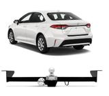 Engate de reboque rabicho Corolla 2020 Hybrid GLI / XEI / Altis - 1.8/2.0 - Mgt