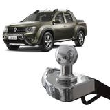 Engate Reboque Duster Oroch 2016 a 2019 Rabicho Fixo 700kg - Generalcar