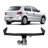 Engate Volkswagen Gol G5 2008 a 2012 Atos Reboque Rabicho Protetor Tração 400 KG