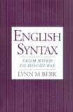 English syntax - Oue - oxford (usa)