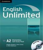 English Unlimited A2 - Elementary - Self-study Workbook Pack With Dvd-rom - Cambridge