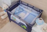 Enxoval para Berço Desmontável Chuva de Amor Azul - Bruna baby