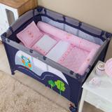 Enxoval para Berço Desmontável Princesa Rosa - I9 baby