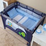 Enxoval para Berço Desmontável Príncipe Azul - I9 baby