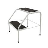 Escada Auxiliar Metal - 2 Degraus Para Maca, Clínicas E Hospitais - Shopfisio - Salus brasil móveis