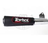 Escapamento Esportivo Torbal Floripa Preto Fosco Honda CG Titan Fan 160 CARGO 2015 a 2019