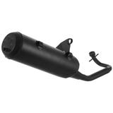 Escape Para Moto Roncar An 125 Burgman 2006 A 2008 Preto