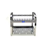 Escorredor 12 Pratos Inox 209 - Brinox