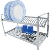 Escorredor 20 Pratos Inox Soltecn