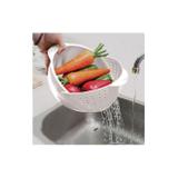 Escorredor de alimentos e bowl com tampa para macarrao frutas e legumes utility - Sottile