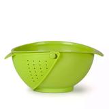Escorredor de Alimentos Retrátil Plástico Verde - 29072 - Prana