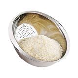 Escorredor de Arroz 26 cm Inox Hércules
