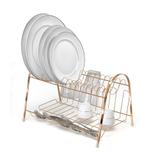 Escorredor De Louça Max Duplo Rose Gold - Arthi