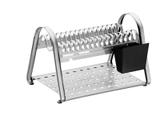 Escorredor de Louças Aço Inox Ciclo Preto - Tramontina